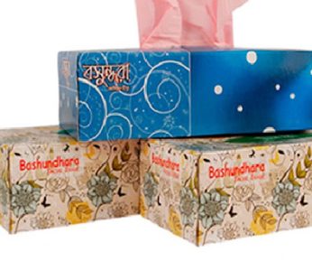 Bashundhara Facial Tissue Perfumed(100 pcs X 2 ply) 200Sheets