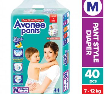 Avonee Pant Diaper M ( 7- 12 kg ) 40 Pcs