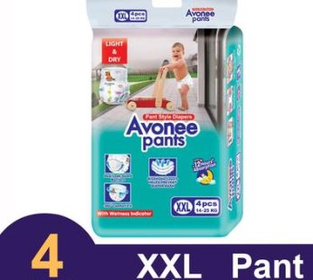 Avonee Pant Baby Diaper (XXL Size)-14-25kg(4Pcs)