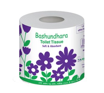 Bashundhara Toilet Tissue White-174 Sheets – 76 gm