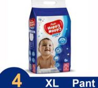 Fresh Happy Nappy Pant System Baby Diaper (XL Size) (12-17Kg) (4Pcs)