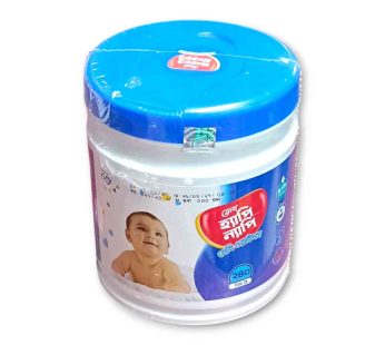 Fresh Happy Nappy Wet Wipes-240 Pcs Jar