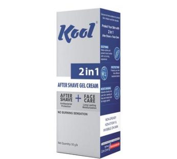 Kool 2 In 1 After Shave Gel Cream-(50gm)