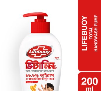 Lifebuoy Handwash (Soap) Total-10 Pump-200ml