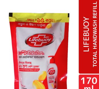 Lifebuoy Handwash (Soap) Total Refill-170ml