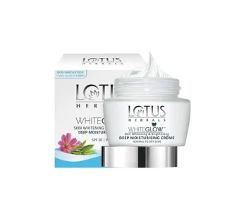 Lotus Herbals White glow Deep Moisturising Crème Spf 20 Pa++(40mg)