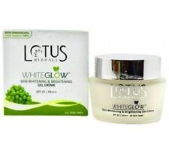 Lotus Herbals Whiteglow Skin Whitening & Brightening Gel Creme SPF 25-(60gm)