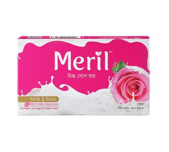 Meril Milk & Rose Soap Bar 150 gm