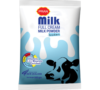 PRAN Full Cream Milk Powder-500gm