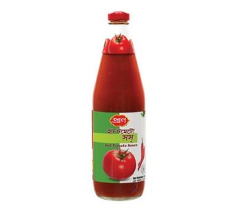 Pran Hot Tomato Sauce -1kg (Pet)