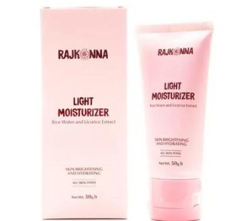 Rajkonna Light Moisturizer With Rice Water And Licorice Extract-(50gm)