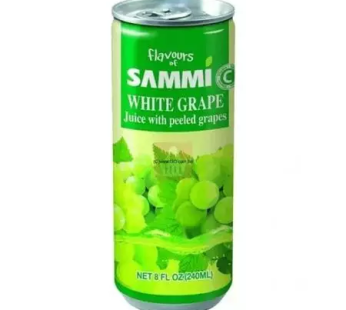 SAMMY WHITE GRAPE-240ML CAN