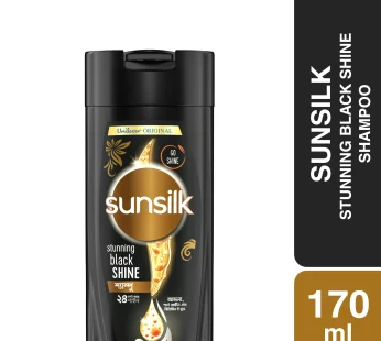 Sunsilk Shampoo Stunning Black Shine-170ml