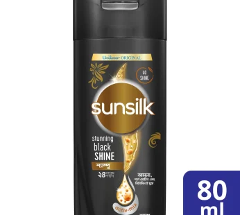 Sunsilk Shampoo Stunning Black Shine-80ml