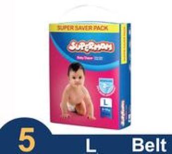 Supermom Belt System Baby Belt Diaper (L Size) (9-14kg) (5pcs)