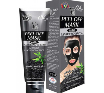 YC Black Mask With Bamboo Charcoal-(100ml)