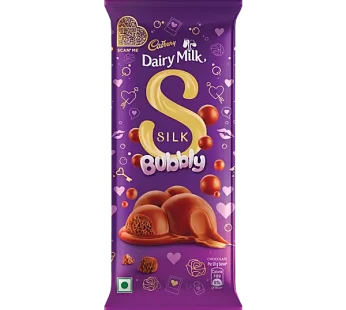 Cadbury Dairy Milk Silk Bubbly Chocolate Bar -120gm