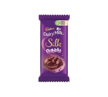 Cadbury Dairy Milk Silk Bubbly Chocolate Bar-50gm