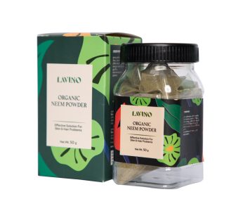 Lavino Organic Neem Powder-(50gm)