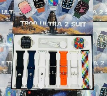 T900 ULTRA 2 SUIT SMART WATCH-(9 IN 1 SET)