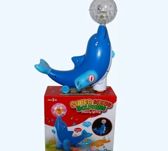 Super Meng Dolphin with Dreamy Lighting and Musical Toy No-006